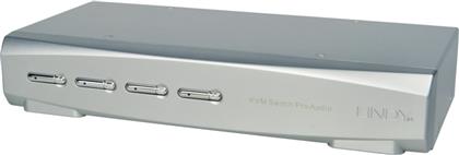 SWITCH KVM 39311 4 PORT HDMI PRO AUDIO USB 3.0 WITHOUT CABLE LINDY