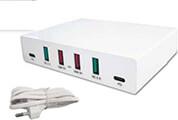 80-00144 CHARGING STATION 4FAST+2 USB LINEME από το e-SHOP