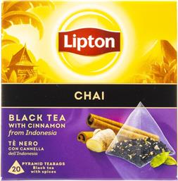 ΤΣΑΙ ΜΑΥΡΟ ΚΑΝΕΛΑ CHAI 20X1.7G LIPTON από το ΑΒ ΒΑΣΙΛΟΠΟΥΛΟΣ