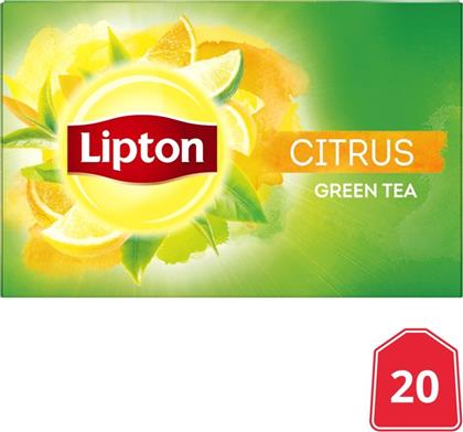 ΤΣΑΙ ΠΡΑΣΙΝΟ CITRUS 20X1.30G LIPTON από το ΑΒ ΒΑΣΙΛΟΠΟΥΛΟΣ