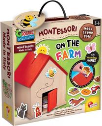 ΕΠΙΤΡΑΠΕΖΙΟ MONTESSORI BABY WOOD IN THE FARM 105403 LISCIANI