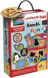 ΠΑΙΖΟΥΜΕ & ΜΑΘΑΙΝΟΥΜΕ MONTESSORI WOOD ANIMAL FUN 96893 LISCIANI