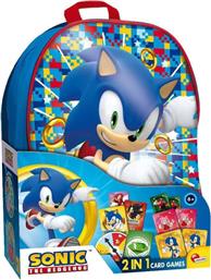 SONIC THE HEDGEHOG ΣΥΛΛΟΓΗ ΠΑΙΧΝΙΔΙΩΝ ΜΕ ΚΑΡΤΕΣ ΣΕ ΣΑΚΙΔΙΟ 104536 LISCIANI