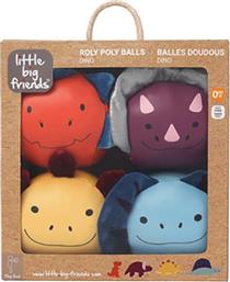 ΜΠΑΛΑΚΙ ΖΩΑΚΙ ΣΕΤ 4ΤΜΧ DOOBALLS DINO BTL304829 - - BTL304829 LITTLE FRIENDS