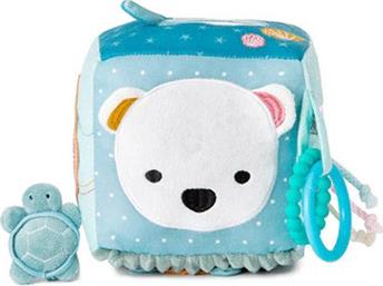 ΚΥΒΟΣ ΜΑΛΑΚΟΣ ΔΡΑΣΤΗΡΙΟΤΗΤΩΝ OCEAN 14X14X14ΕΚ. BABY TO LOVE BTL303983 - - BTL303983 LITTLE FRIENDS