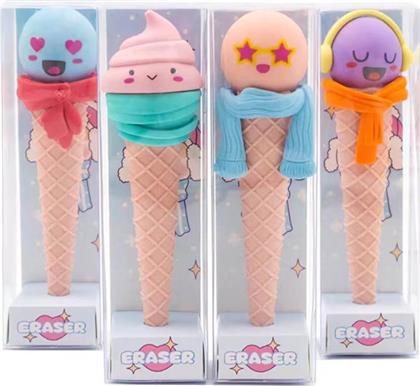 ΓΟΜΑ FANCY ERASER: FUNNY ICE CREAM ΣΕ 4 ΣΧΕΔΙΑ LITTLE TREE