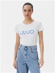 T-SHIRT VA5154 JS003 ΛΕΥΚΟ REGULAR FIT LIU JO