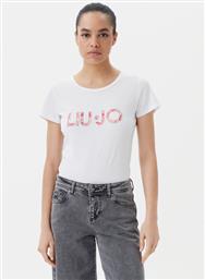 T-SHIRT VA5154 JS003 ΛΕΥΚΟ REGULAR FIT LIU JO