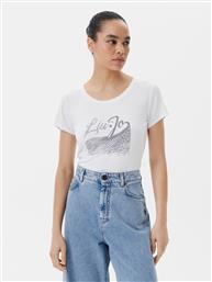 T-SHIRT VA5157 JS360 ΛΕΥΚΟ REGULAR FIT LIU JO