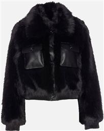 BLACK-CF5C21-BLOUSON C/ DETTAGLIO ΜΠΟΥΦΑΝ ΓΥΝΑΙΚΕΙΟ LIU JO