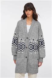 ΓΥΝΑΙΚΕΙΑ ΜΑΚΡΙΑ ΖΑΚΕΤΑ JACQUARD - CF5178MA657 ΓΚΡΙ LIU JO