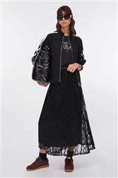 ΓΥΝΑΙΚΕΙΑ MAXI ΦΟΥΣΤΑ ΜΕ ΔΑΝΤΕΛΑ - TF5260J4951 ΜΑΥΡΟ LIU JO