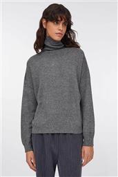 ΓΥΝΑΙΚΕΙΑ ΠΛΕΚΤΗ ΜΠΛΟΥΖΑ ΜΕ ΠΑΓΙΕΤΑ - MF5234MA27R ΑΝΘΡΑΚΙ LIU JO