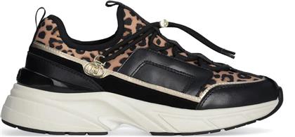 ΓΥΝΑΙΚΕΙΑ SNEAKERS ΜΕ ANIMAL PRINT ΛΕΠΤΟΜΕΡΕΙΕΣ - BF5019PX791 ΜΑΥΡΟ LIU JO