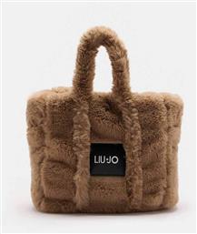 ΓΥΝΑΙΚΕΙΑ ΤΣΑΝΤΑ ΧΕΙΡΟΣ FAUX FUR - TF5270E0374 ΜΠΕΖ LIU JO