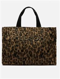 ΓΥΝΑΙΚΕΙΑ ΤΣΑΝΤΑ ΧΕΙΡΟΣ ΜΕ ANIMAL PRINT - 2F5027T6089 ΜΠΕΖ LIU JO