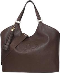 ΓΥΝΑΙΚΕΙΑ ΤΣΑΝΤΑ ΩΜΟΥ ΜΕ ΑΝΑΓΛΥΦΟ ΛΟΓΟΤΥΠΟ - AF5120E0161 ΚΑΦΕ LIU JO