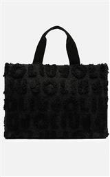 ΓΥΝΑΙΚΕΙΑ ΤΣΑΝΤΑ ΩΜΟΥ ΜΕ ΑΝΑΓΛΥΦΟ TEDDY LOGO - 2F5027T0300 ΜΑΥΡΟ LIU JO