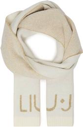 ΓΥΝΑΙΚΕΙΟ ΚΑΣΚΟΛ ΜΕ ΛΟΓΟΤΥΠΟ - 2F5019M0300 ΕΚΡΟΥ LIU JO