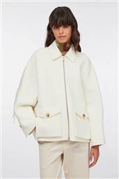 ΓΥΝΑΙΚΕΙΟ ΚΟΝΤΟ ΠΑΛΤΟ ΜΕ ΚΡΟΣΣΙΑ - CF5059T4627 ΛΕΥΚΟ LIU JO