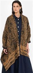 ΓΥΝΑΙΚΕΙΟ PONCHO ΜΕ ANIMAL PRINT - 2F5032T0300 ΤΑΜΠΑ LIU JO