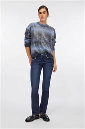 ΓΥΝΑΙΚΕΙO ΤΖΙΝ ΠΑΝΤΕΛΟΝΙ ΜΕ ΔΙΑΚΟΣΜΗΤΙΚΕΣ ΠΕΤΡΕΣ SKINNY FIT - UF5016D4797 DENIM BLUE LIU JO