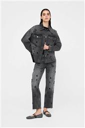 ΓΥΝΑΙΚΕΙO ΤΖΙΝ ΠΑΝΤΕΛΟΝΙ ΜΕ ΣΤΡΑΣ STRAIGHT LEG - UF5115D4854 ΜΑΥΡΟ LIU JO