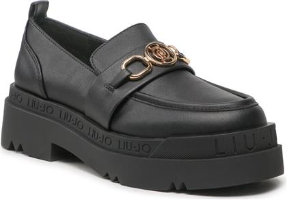 LOAFERS LOVE 35 SF2259 EX004 ΜΑΥΡΟ LIU JO από το EPAPOUTSIA