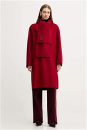 ΜΑΛΛΙΝΟ ΠΑΛΤΟ ΧΡΩΜΑ: ΜΠΟΡΝΤΟ, MF5025 T4627 LIU JO