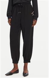ΠΑΝΤΕΛΟΝΙ ΥΦΑΣΜΑΤΙΝΟ TA5138 TS923 ΜΑΥΡΟ REGULAR FIT LIU JO