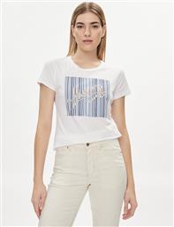 T-SHIRT MA4340 JS923 ΛΕΥΚΟ REGULAR FIT LIU JO