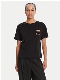 T-SHIRT MF5416 JS923 ΜΑΥΡΟ REGULAR FIT LIU JO