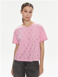 T-SHIRT MODA M/C MA4326 J5904 ΡΟΖ RELAXED FIT LIU JO