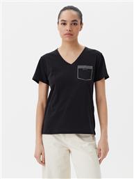 T-SHIRT TA5172 JS923 ΜΑΥΡΟ REGULAR FIT LIU JO