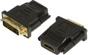 AH0001 HDMI ADAPTER HDMI FEMALE - DVI-D MALE GOLD PLATED LOGILINK