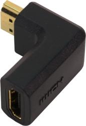 AH0005 HDMI ADAPTER 90° ANGLED 19-PIN MALE TO 19-PIN FEMALE LOGILINK