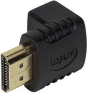 AH0007 HDMI ADAPTER 90° ANGELED 19-PIN MALE TO 19-PIN FEMALE GOLD PLATED LOGILINK από το e-SHOP