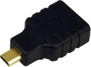 AH0010 HDMI ADAPTER HDMI TYPE A 19-PIN FEMALE TO HDMI TYPE D MICRO 19-PIN MALE GOLD PLATED LOGILINK από το e-SHOP
