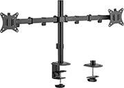 BP0172 DUAL MONITOR MOUNT 17-32'' ARM LENGTH ALUMINIUM LOGILINK