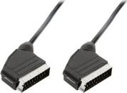 CA1022 SCART CABLE 2X SCART MALE 3M BLACK LOGILINK