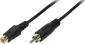 CA1033 AUDIO EXTENSION CABLE 1X CINCH MALE TO 1X CINCH FEMALE 10M LOGILINK