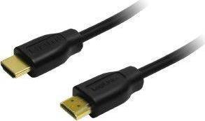CH0053 HDMI HIGH SPEED WITH ETHERNET V1.4 CABLE GOLD PLATED 10M BLACK LOGILINK από το PLUS4U