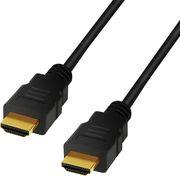 CH0078 HDMI CABLE HIGH SPEED WITH ETHERNET 8K/60HZ 2M BLACK LOGILINK