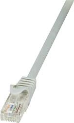 CP1062U CAT.5.E U/UTP PATCH CABLE ECONLINE 3M GREY LOGILINK από το e-SHOP