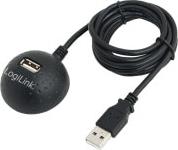 CU0013B USB 2.0 EXTENSION DOCKING STATION 1.5M BLACK LOGILINK από το e-SHOP