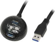 CU0035 USB 3.0 EXTENSION CABLE WITH DOCKING STATION 1.5M LOGILINK από το e-SHOP