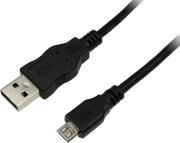 CU0060 USB 2.0 CONNECTION CABLE AM TO MICRO BM 5M BLACK LOGILINK