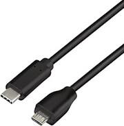 CU0196 USB 2.0 CABLE USB-C MALE TO MICRO-USB MALE 0.5M LOGILINK