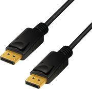 CV0121 DISPLAYPORT CABLE M/M 3M BLACK LOGILINK