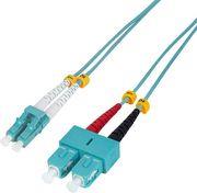 FIBER PATCH CORD OM3 LC-SC 2M DUPLEX LOGILINK